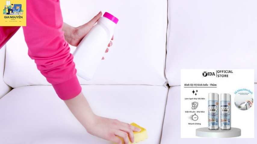 Lưu ý khi vệ sinh sofa khô
