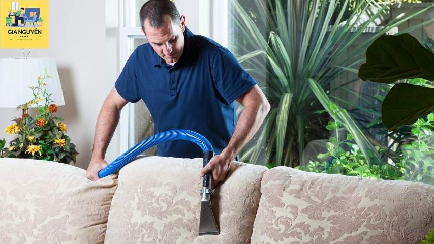 Lưu ý khi giặt ghế sofa nhung