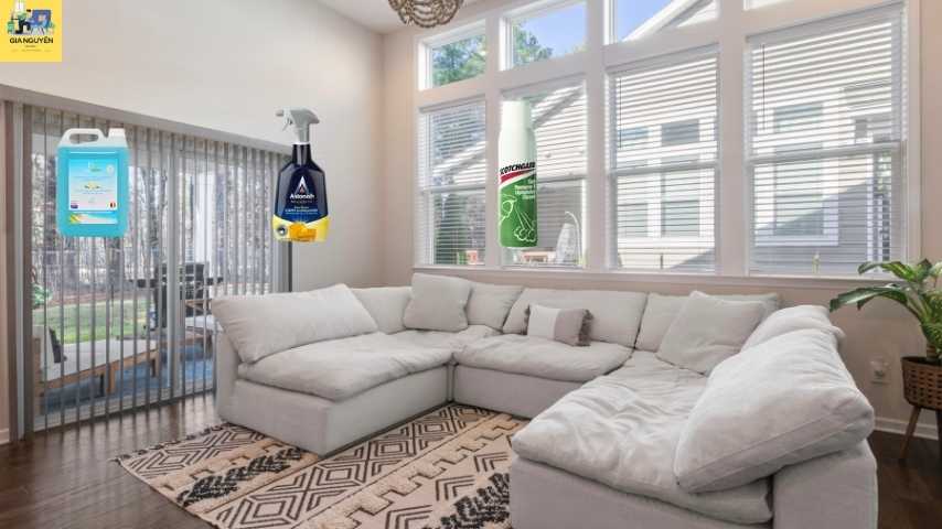 Top 4 nước giặt ghế sofa vải nỉ