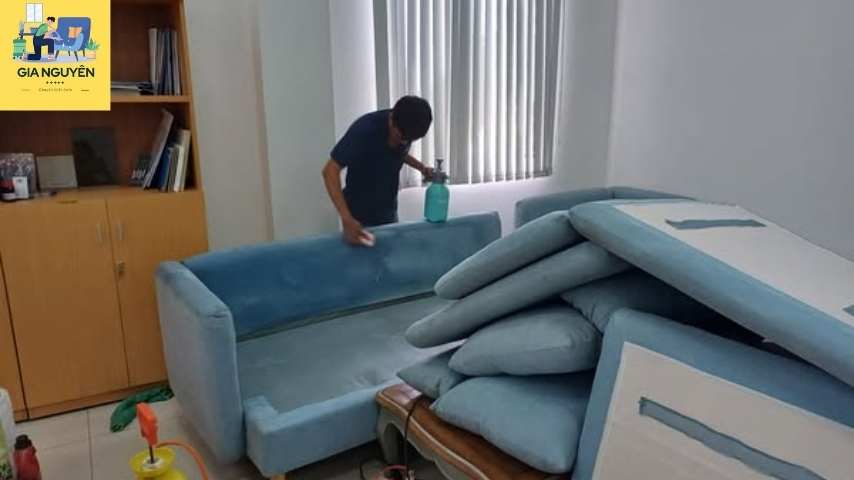 Dịch vụ giặt ghế sofa quận 4